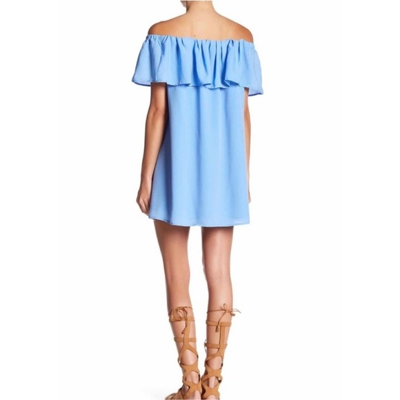 French Connection Off Shoulder Mini Dress Size XS - Picture 3 of 4